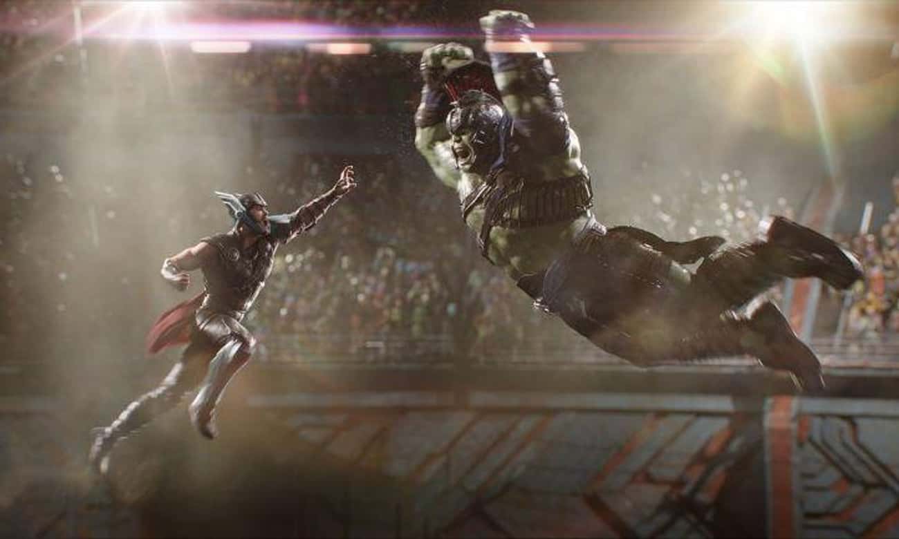 Thor Versus Gladiator Hulk