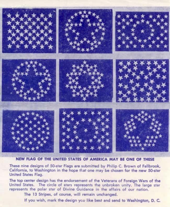 Unbroken Unity is listed (or ranked) 5 on the list Thousands Of People Sent The White House Designs For American Flags In The 1950s