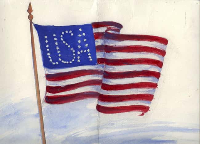 USA All Stars  is listed (or ranked) 8 on the list Thousands Of People Sent The White House Designs For American Flags In The 1950s