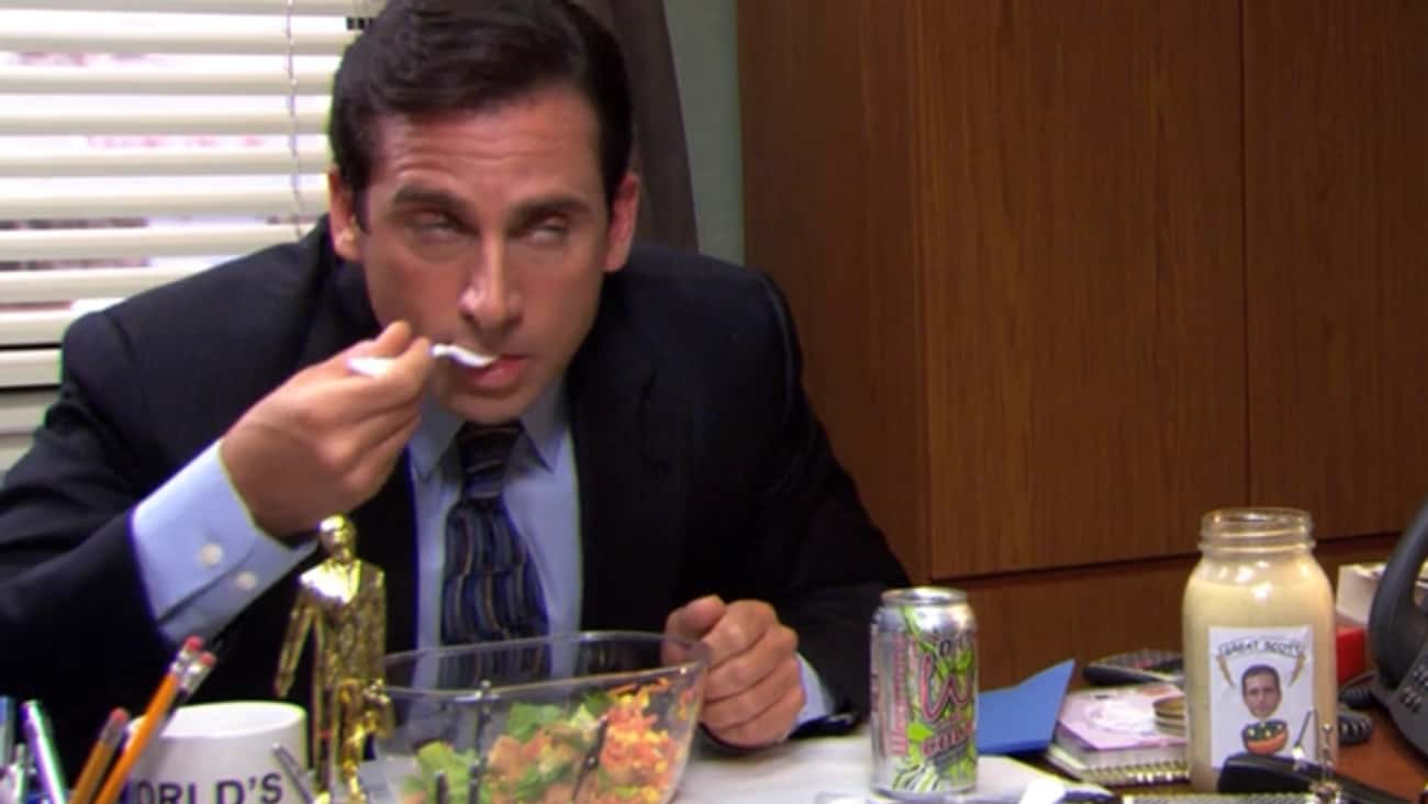 Michael Uses His Own Brand Of Salad Dressing