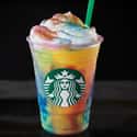 Tie-Dye Frappuccino® Blended Beverage Crème on Random Best Drinks To Order At Starbucks
