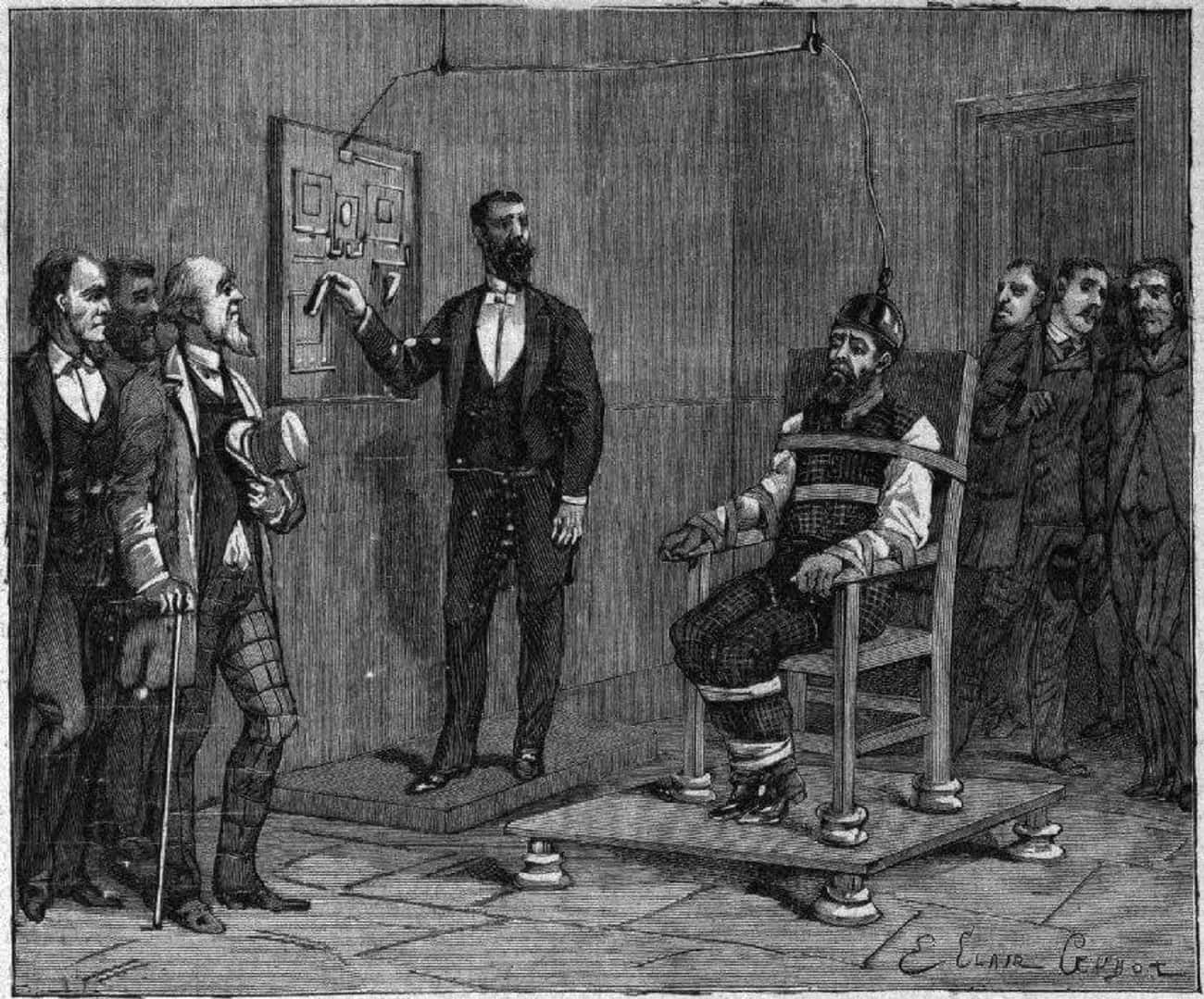 Уголовное наказание история. Уильям Кеммлер электрический стул.