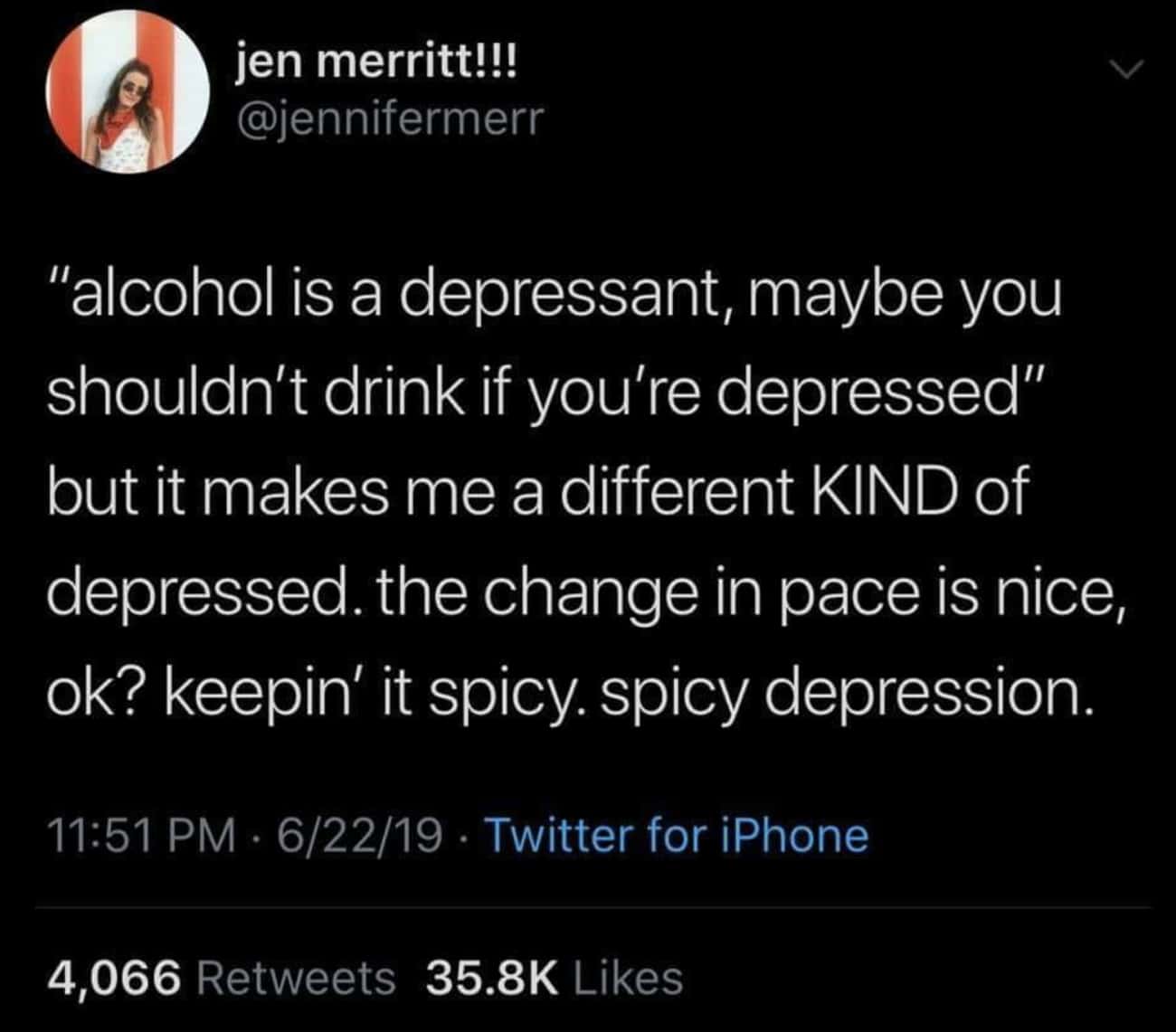 Spicy Depression