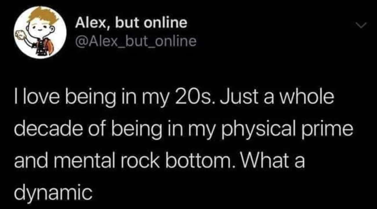 Physical Prime/Mental Rock Bottom