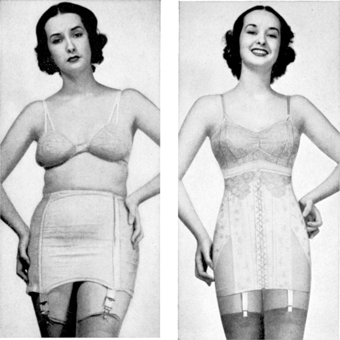 1940's Posture and Girdle Shapewear Guide 