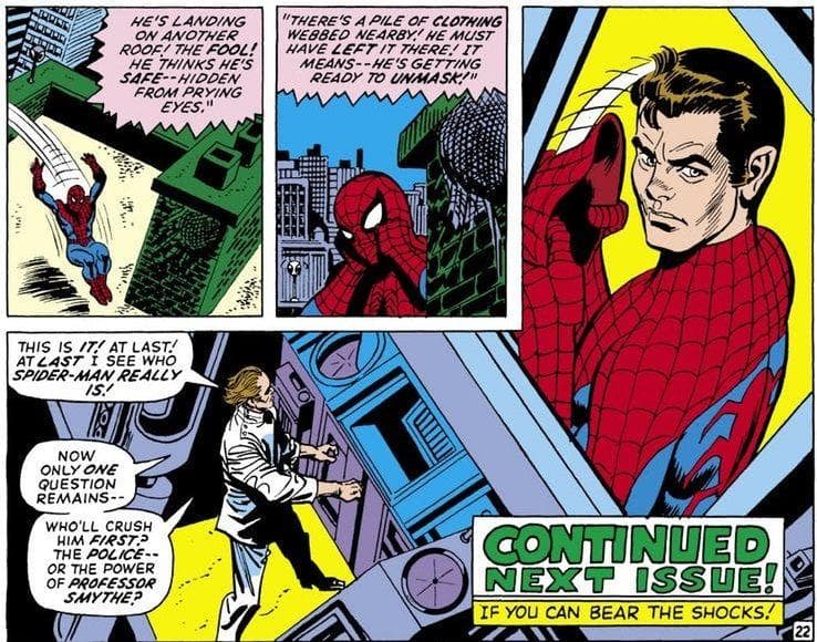 Professor Smythe Discovers Spider-Man Changing In 'The Amazing Spider-Man' #105