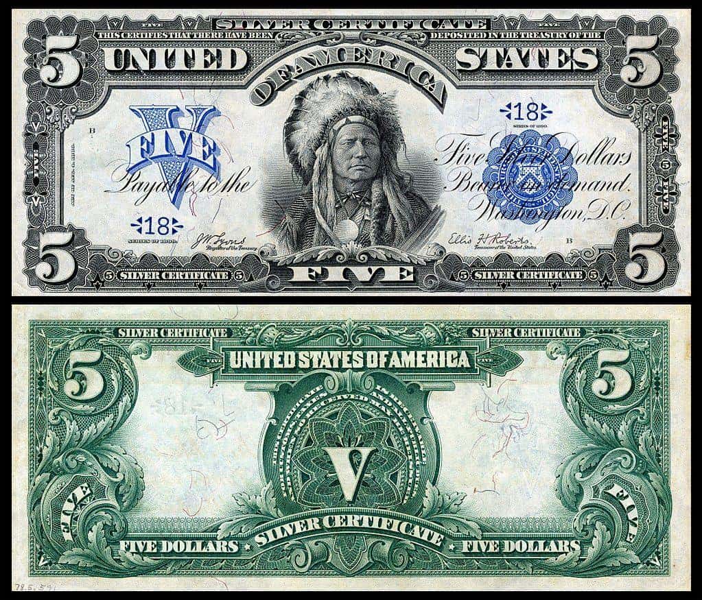 $5 dollar bill serial number lookup value