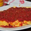 Ravioli with Meat Sauce  on Random Best Things To Eat At Buca di Beppo