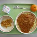 Spaghetti on Random Best School Lunch Items In ‘90s