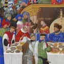 Their Plates Were Literally Bread on Random Dinner At A Glorious Medieval Feast