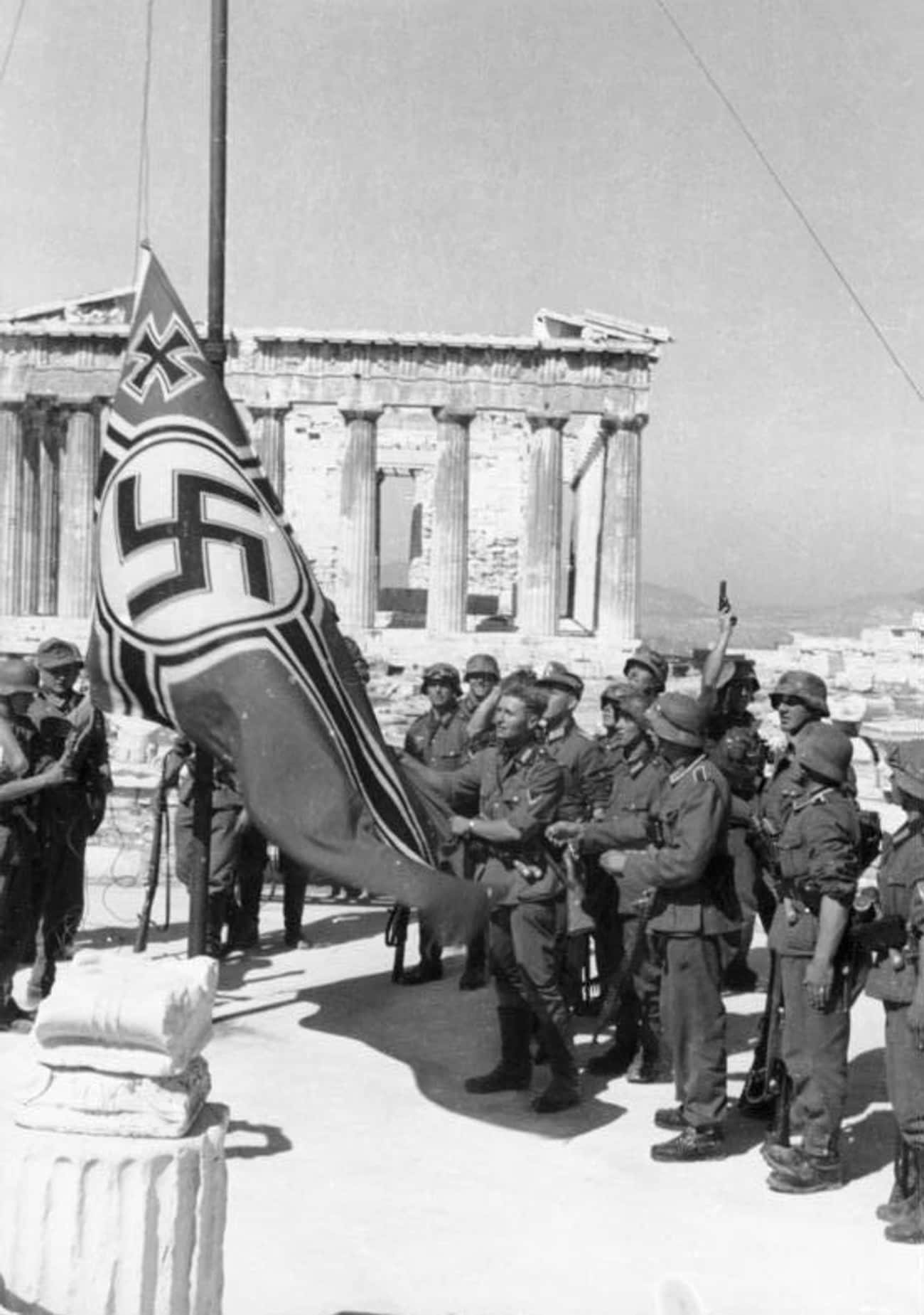 Athens Captured By The Germans