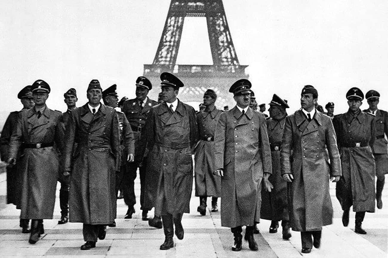 The Eiffel Tower During German Occupation, 1940
