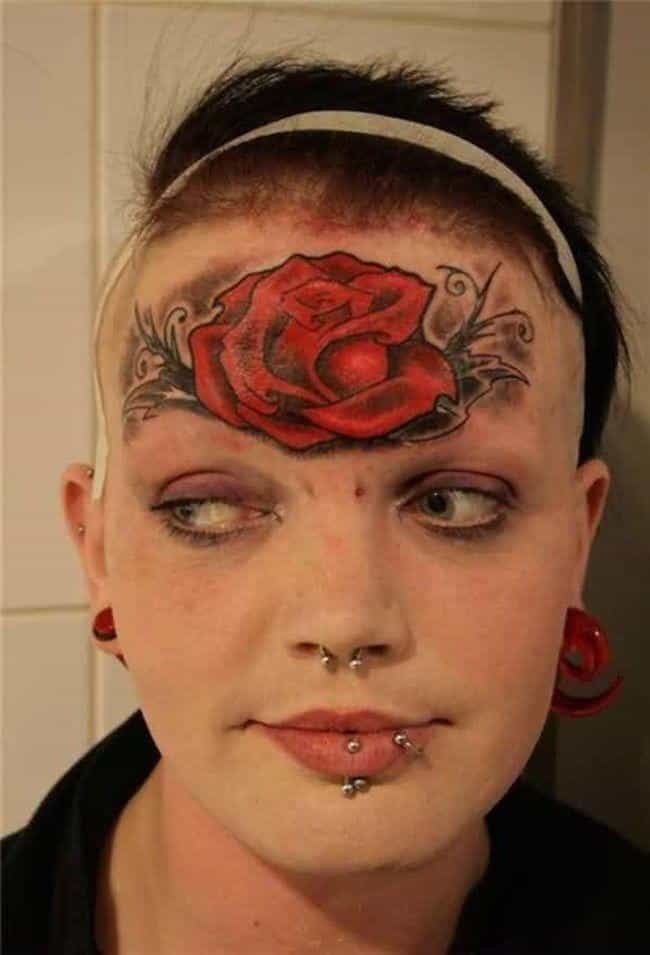 A Rose by Any Other Name Would Smell as Sweet - Except When It's Tattooed on Someone's Forehead