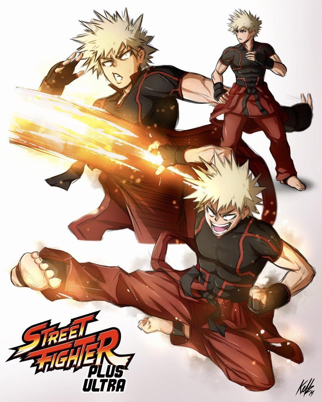 This Street Fighter x My Hero Academia Crossover Is Ridiculously Good