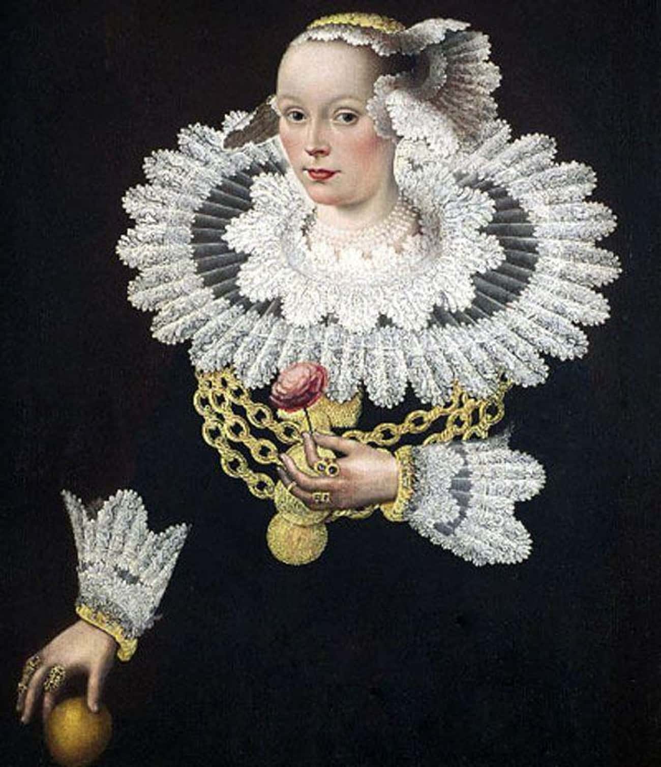 Ruffs Were Impractical, But Popular With Nobility Because As The Collars Grew Taller And Stiffer, They Held One's Head High 