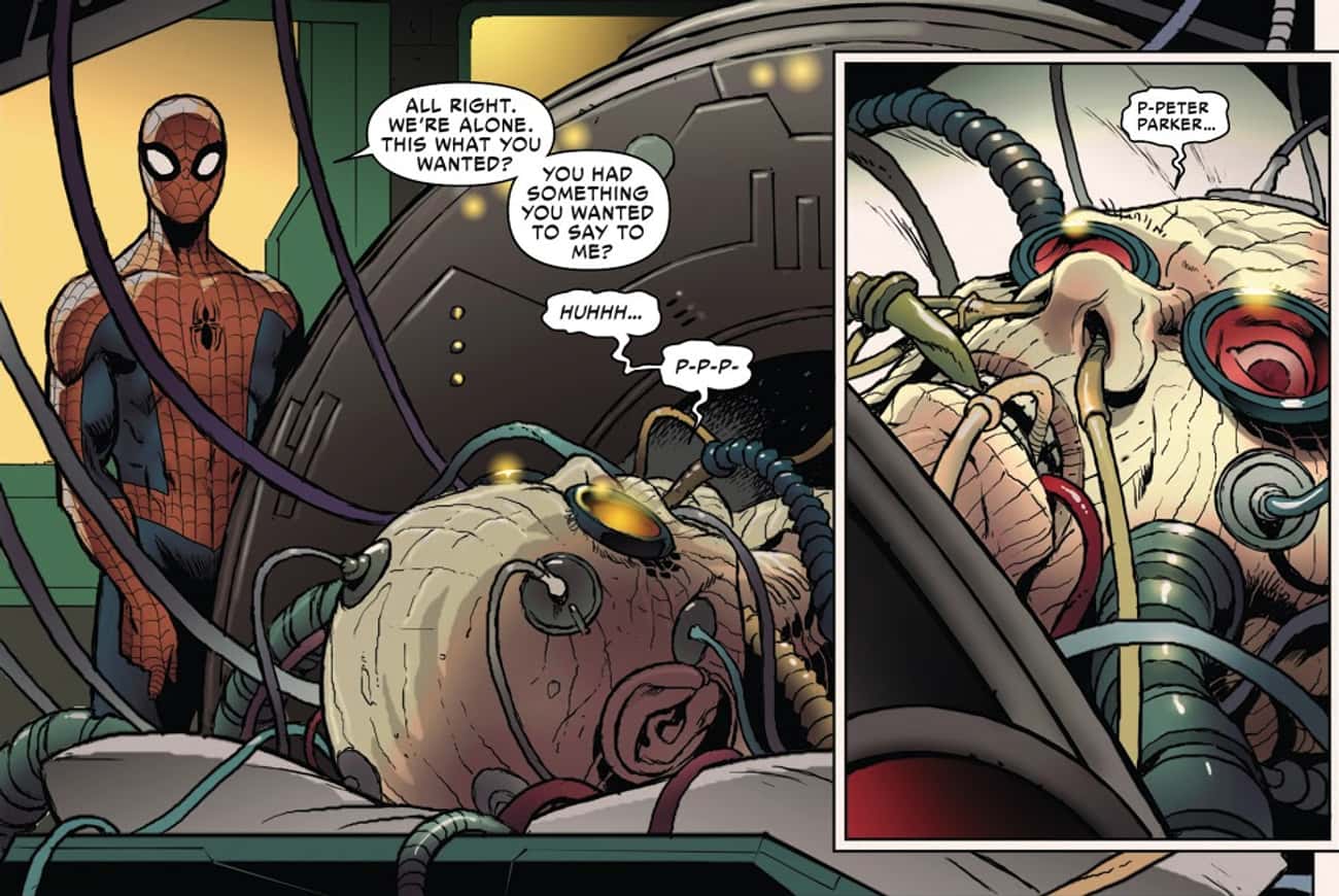 A Lifetime Of Being Punched By Superheroes Leaves Doctor Octopus Brain-Damaged And Wasting Away