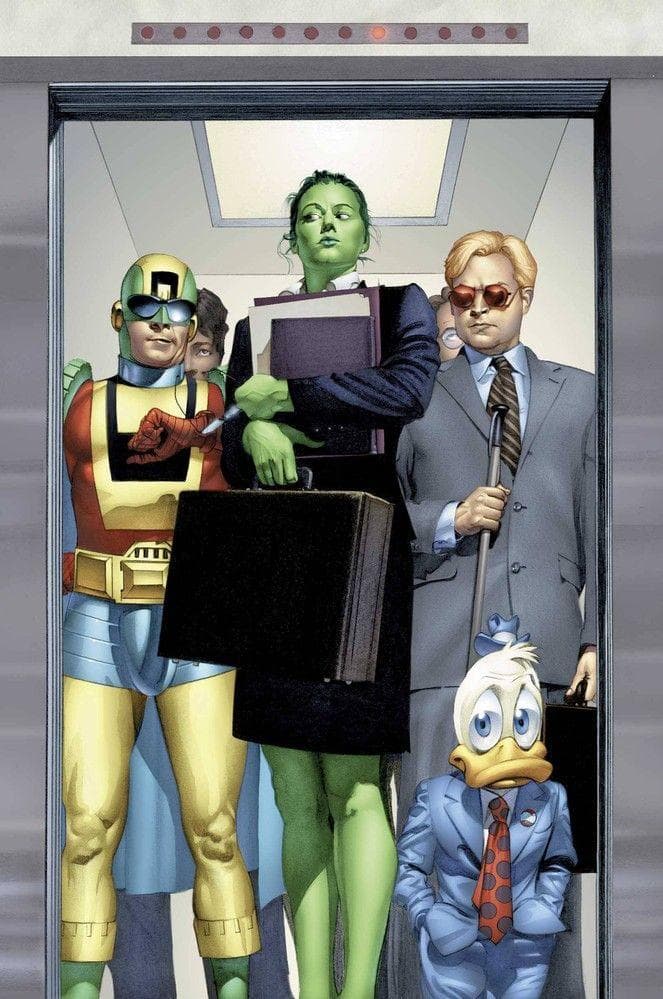 Jennifer Is Temporarily Stuck In Her Hulk Form, But That Doesn’t Keep Her From Her Day Job