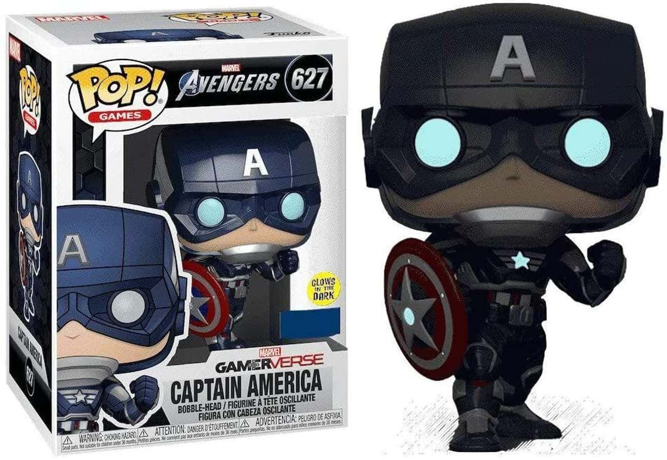 Glow-In-The-Dark Captain America