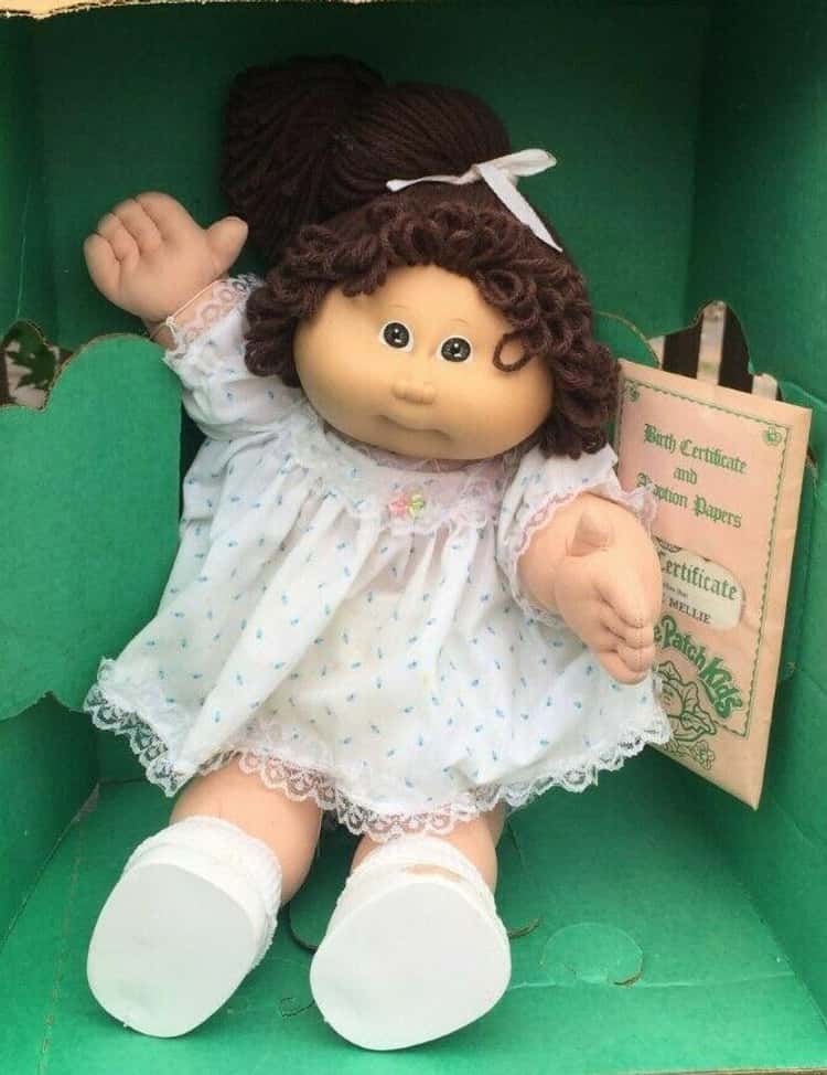 Melodie Ann Vtg 1984 Cabbage Patch Kids Poseable Figure 2nd Edition Girl for sale online 