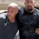 Dwayne Johnson And Vin Diesel In 'The Fate Of The Furious' on Random Buddies From Movies Who Hated Each Other In Real Lif