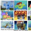 Top Tier Animated Films on Random Most Accurate And Funny Spongebob Comparison Charts