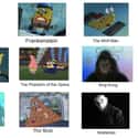 Classic Monsters on Random Most Accurate And Funny Spongebob Comparison Charts