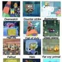 Fistful Of Shooters on Random Most Accurate And Funny Spongebob Comparison Charts