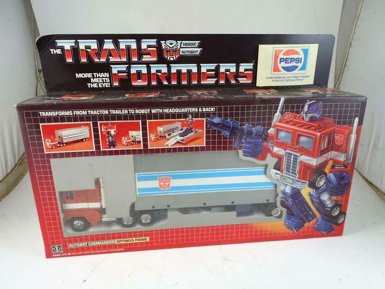 Optimus Prime's Rare Pepsi Promo Toy Leaves People Thirsty For More