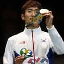 Park Sang-young on Random Best Olympic Athletes in Fencing