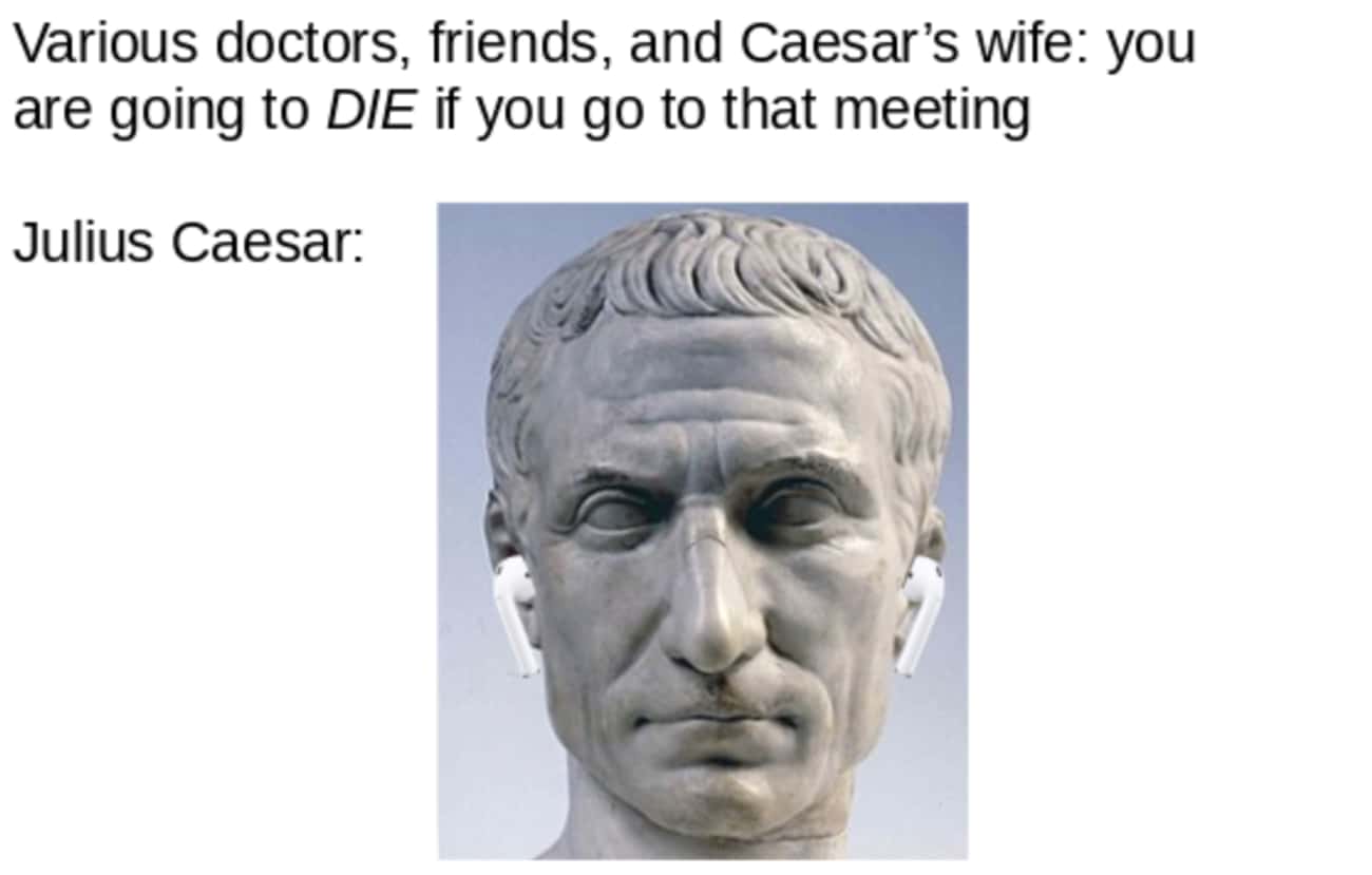 20 Julius Caesar Memes That You'd Think Would Be Boring, But Are ...
