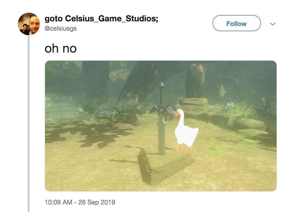 untitled goose game bell