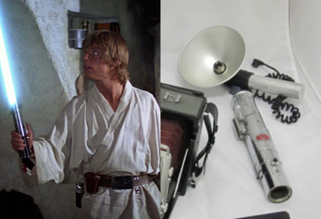 The Original Lightsabers Were Made From Camera And Calculator Parts