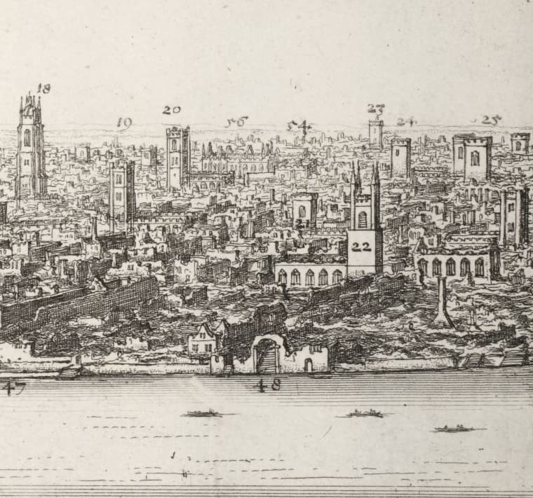 65,000 Homeless People Dispersed To Villages Around The Area, While Rent In London Skyrocketed