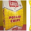 Lay's, 1967 Vs. 2019 on Random Potato Chip Bags Have Changed Over Tim