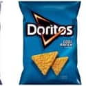 Cool Ranch Doritos, C. 1990s Vs. 2019 on Random Potato Chip Bags Have Changed Over Tim