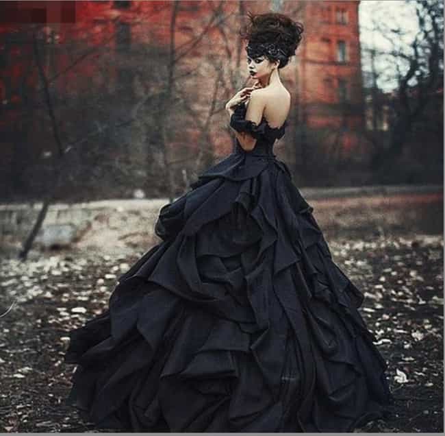 Best Goth Wedding Dresses, Ranked By Voters