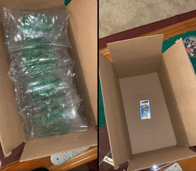 "I Received A Packa... is listed (or ranked) 1 on the list 26 Times Unnecessary Packaging Deserved To Be Shamed