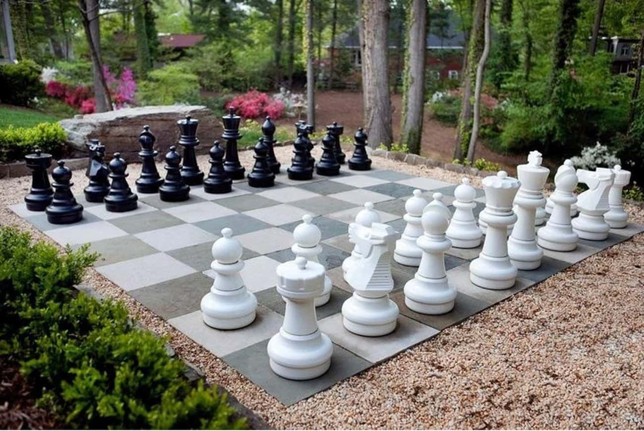 Giant Oversized Chess Set