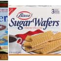 Biscos Sugar Wafers, C. 1960s Vs. 2019 on Random Changed Over Time of Cookie Boxes