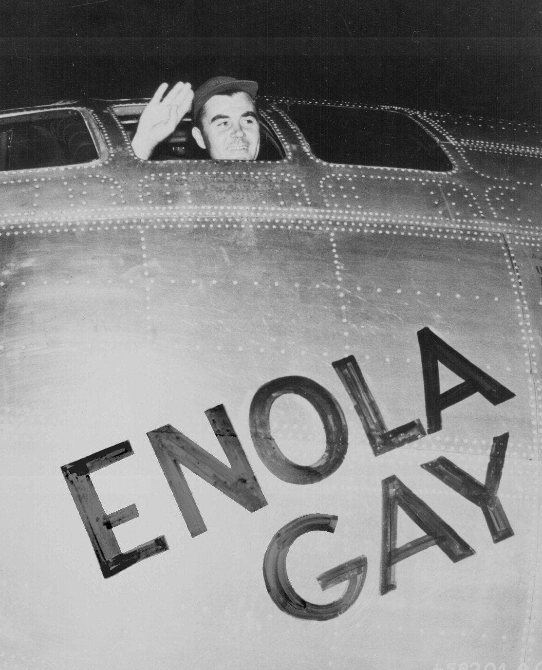 what island did enola gay take off from