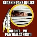 In Hiding on Random Memes To Express Why Washington Redskins Fans Are Worst