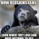 Quiet Fans  on Random Memes To Express Why Washington Redskins Fans Are Worst