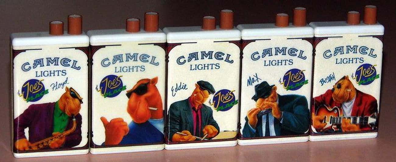 Joe Camel Also Had An Entire 'Hard Pack' Of Cartoon Buddies And A Merchandising Campaign Based Around 'Camel Cash'