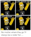 The Loyal Will Follow on Random Memes To Express Why Oakland Raiders Fans Are Worst