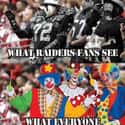 Tears Of A Clown on Random Memes To Express Why Oakland Raiders Fans Are Worst