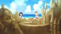 Chitoge & Kosaki Build A Titan Sandcastle In 'Nisekoi' on Random Anime Easter Eggs You Never Noticed Before
