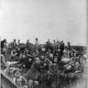 Settlers Fleeing The Dakota War Of 1862 on Random Unsettling Photos of the Wild West