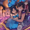 Aladdin on Random Anime Versions of Disney Characters