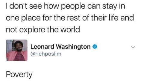 What Is This Poverty You Speak Of?