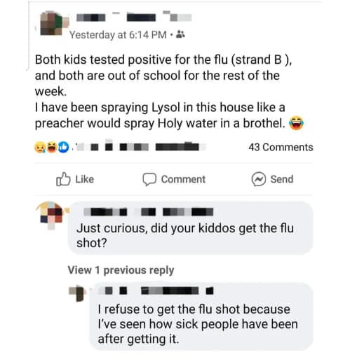 Wouldn't Want Your Kids To Get Sick